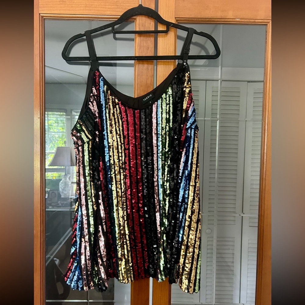 Torrid Vibrant Sequin Dress
